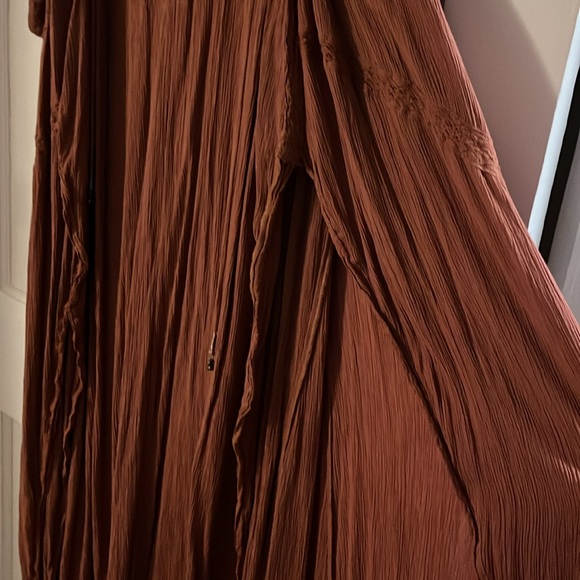 Free People maxi dress, rust color - Picture 2 of 3